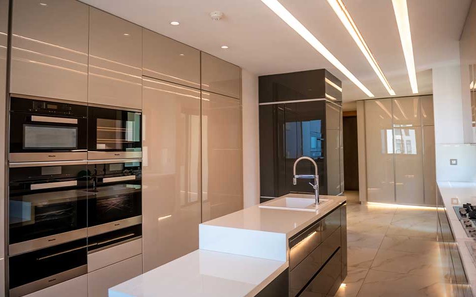 Kitchen fit out work at Ocean Parade